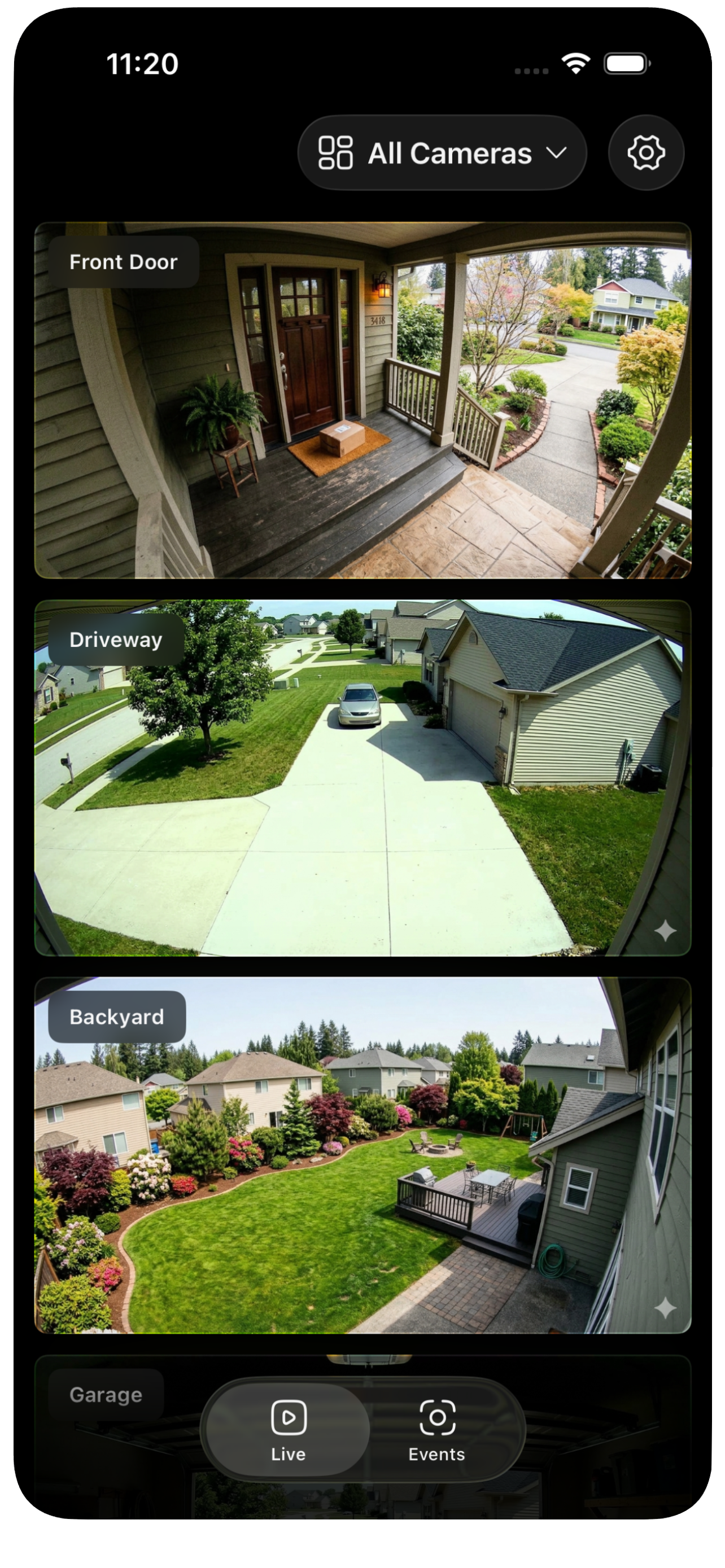 Swiftcam running on iPhone